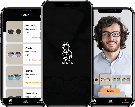 virtual try on glasses
